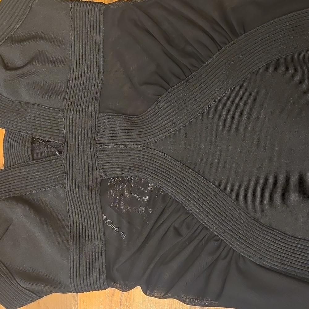 Fashion Nova Sexy Elegant Black Sleeveless Dress - Picture 3 of 8